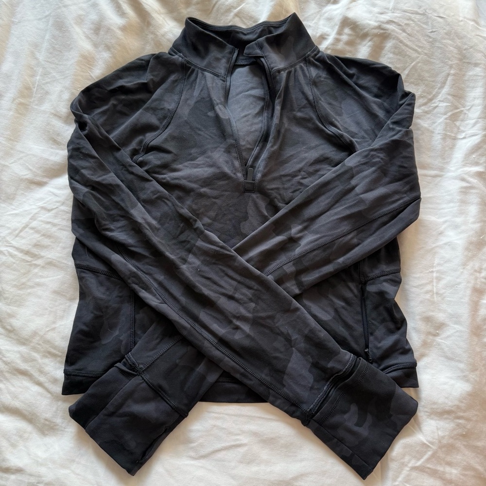 Lululemon Zip Top crop
